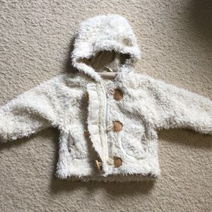 18 month fuzzy jacket